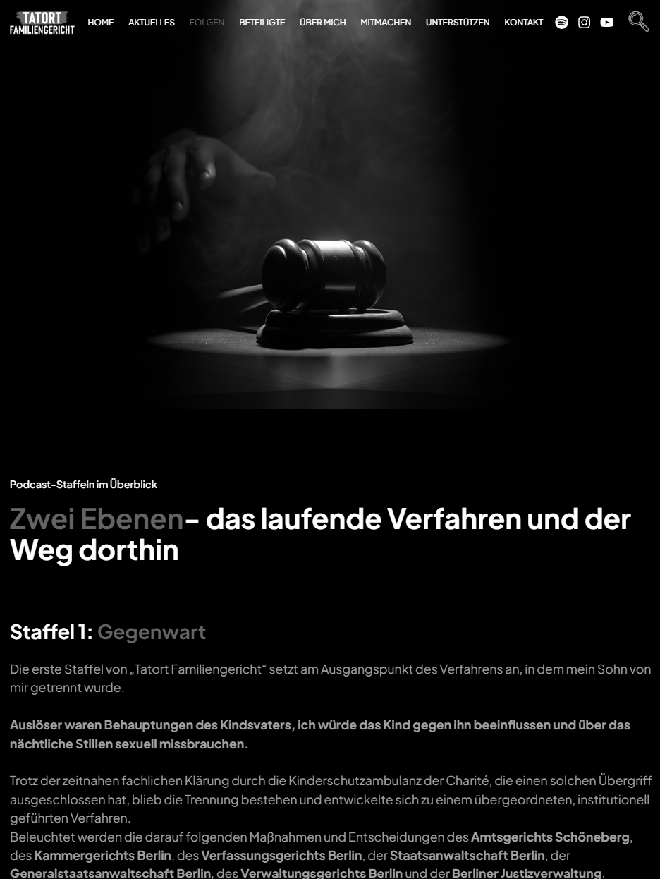 Tatort Familiengericht